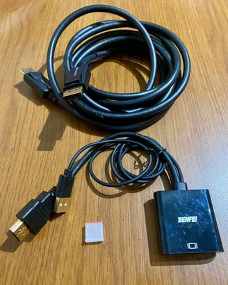 Benfei Hdmi / displayport + sonero displayport 3m