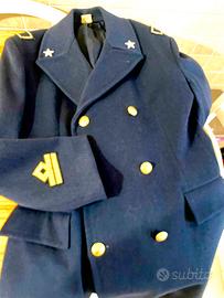 Uniforme storica aeronautica  cappotto castorino