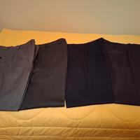 pantaloni uomo lana 