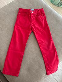 Pantaloni rossi Mayoral bimbo 4 anni