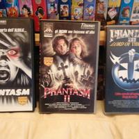 3 VHS - Phantasm I 1 - II 2- III/Lord of the dead
