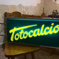 Insegna Luminosa Totocalcio