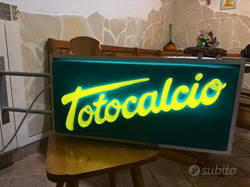 Insegna Luminosa Totocalcio