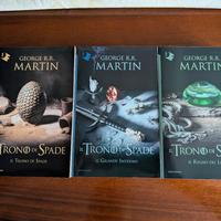LOTTO 3 LIBRI - IL TRONO DI SPADE (Vol. 1, 2, 3)