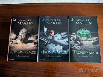 LOTTO 3 LIBRI - IL TRONO DI SPADE (Vol. 1, 2, 3)