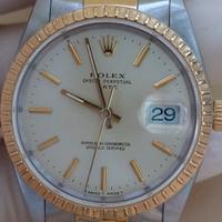 rolex 15233 date acciaio e oro 