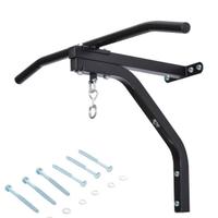 barra per sacco da boxe e trazioni