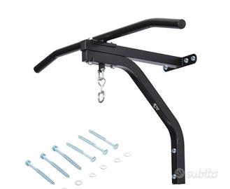 barra per sacco da boxe e trazioni