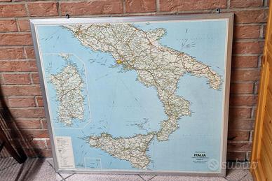 Cartina magnetica Italia del sud