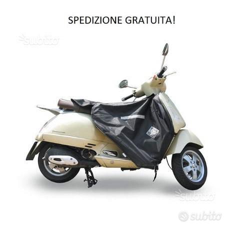 Termoscud Coprigambe Per Vespa GTS 300 - Impermeabile, Antifreddo, Con Sistema Antisventolio
