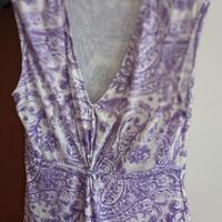 Blusa senza maniche 