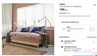 LETTO IKEA UTÅKER