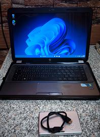 pc hp Pavillion g6  6GB RAM con ssd e hd esterno 