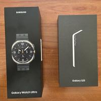Samsung Galaxy S25 + Galaxy Watch Ultra 7