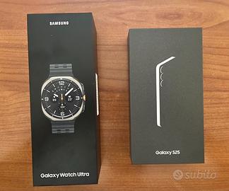 Samsung Galaxy S25 + Galaxy Watch Ultra 7