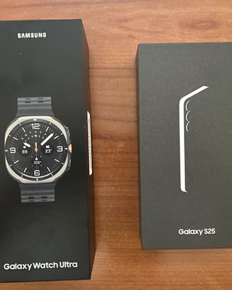 Samsung Galaxy S25 + Galaxy Watch Ultra 7