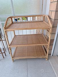 Fasciatoio zara home vimini/rattan
