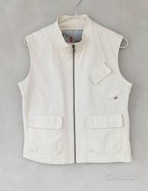 Gilet sportivo cargo donna Dolomite, tg L, bianco 