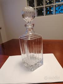 Bottiglia da whisky in cristallo 