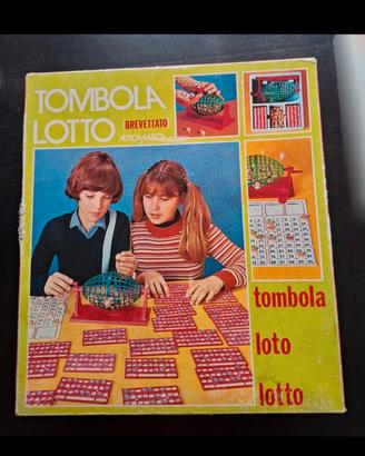 Tombola lotto automatica vintage