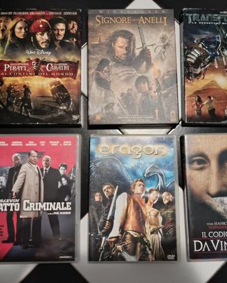 Lotto 6 Film in DVD - Grandi successi
