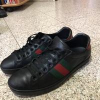 Scarpe Gucci Ace n.42 uomo