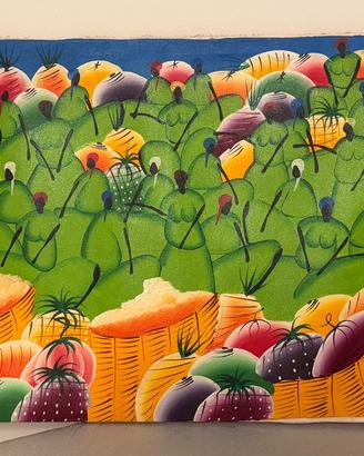 Batik originale “Mercato” — Santo Domingo