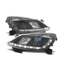 FARI OPEL CORSA D 06-10 LUCE DIURNA FONDO NERO