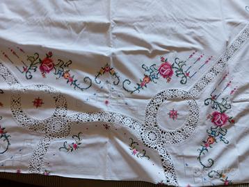 tovaglia punto a croce