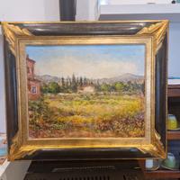 Quadro con paesaggio