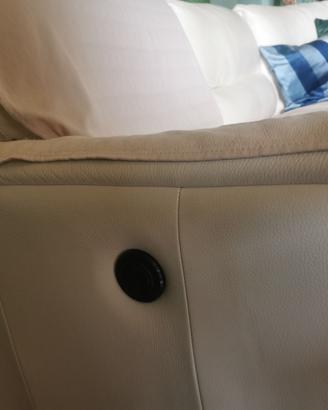 Divano Chateau d'ax in vera pelle