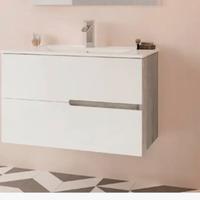 Mobile bagno sospeso e lavandino nuovo