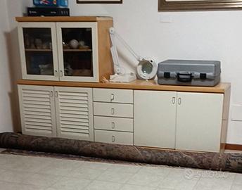 base con vetrinetta 