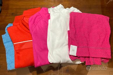 Set abbigliamento termico da sci bambina