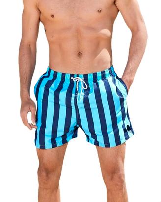 Pantaloncino da bagno uomo a righe , in tg. XL