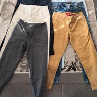 set di n 6 pantaloni Sisley Carrera, Mash Tg 48/50