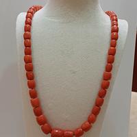 Collana in corallo rosso