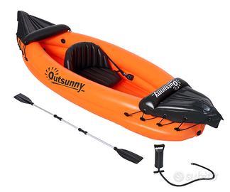 Canoa gonfiabile Outsunny