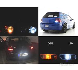 KIT 8 LAMPADE LED ESTERNE PER VOLKSWAGEN VW GOLF 4