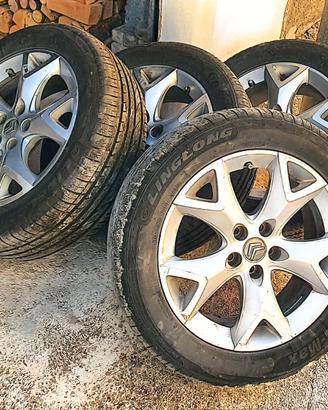 Cerchi  17 Citroen C5 (225 55 R17) e Gomme Inverno
