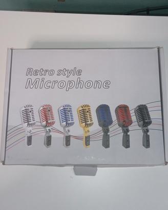 Microfono Retrò nuovissimo
