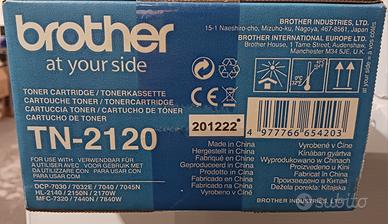 toner brother TN 2120 originale 