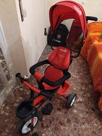 bicicletta triciclo tre ruote