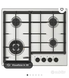 Piano cottura gas 4 fuochi Ikea