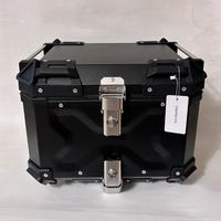Bauletto in alluminio nero 45 lt