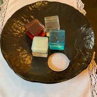 4 Cubi murano + Grande Piatto Design