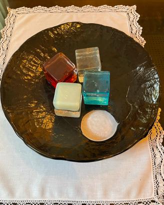 4 Cubi murano + Grande Piatto Design