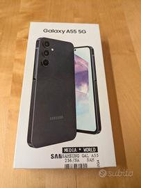 Bundle Samsung A55 5G 256, Cover Spigen e vetrino
