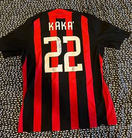 Maglia AC Milan Kakà 2008 Autografata+ Sciarpa