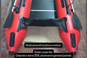 Tender ozeam 3mt, pari al nuovo